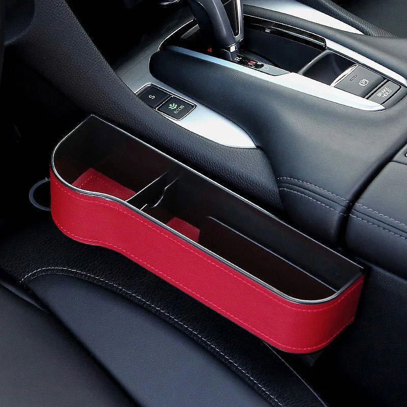 Luxury PU Leather Car Seat Organizer - SmartDzone