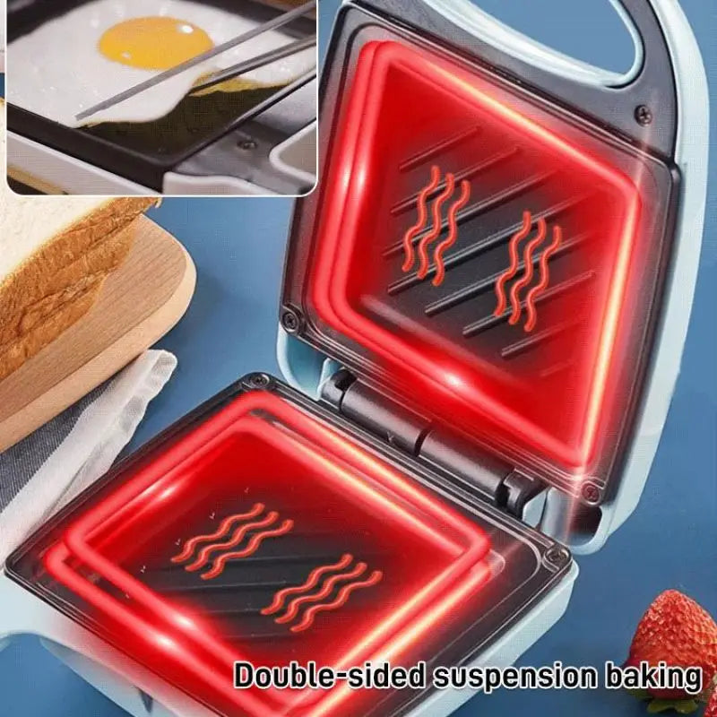 Multi-Function Breakfast Sandwich Maker & Toaster - SmartDzone