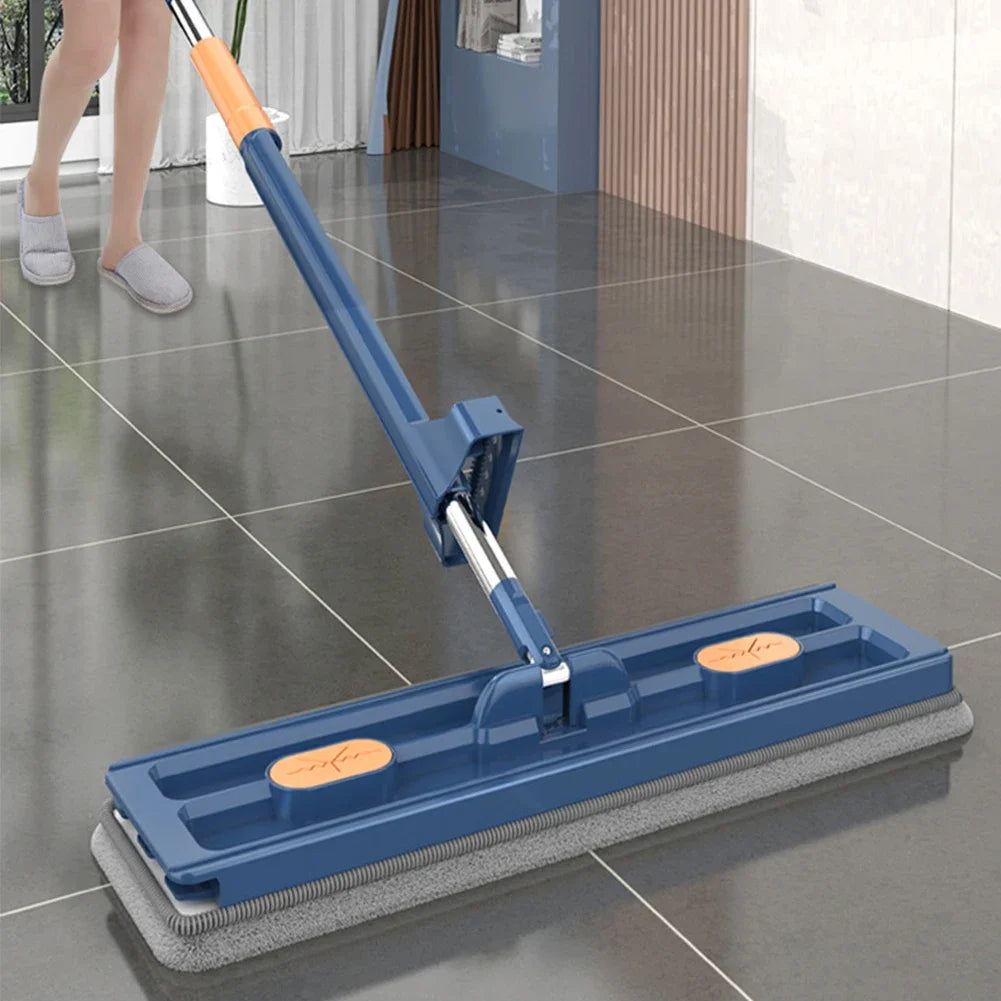 360° Rotating Microfiber Floor Mop with Self-Cleaning Slide System - SmartDzone