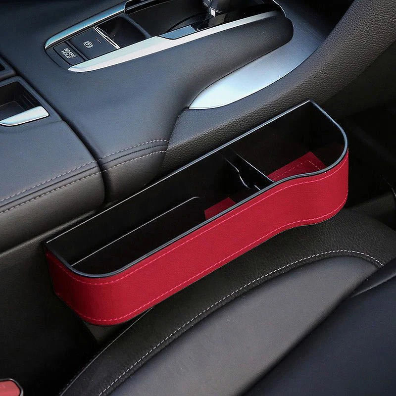 Luxury PU Leather Car Seat Organizer - SmartDzone