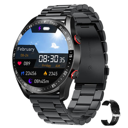 Premium Smartwatch: ECG+PPG, Bluetooth Calls, Music, Sports Mode, Waterproof - SmartDzone