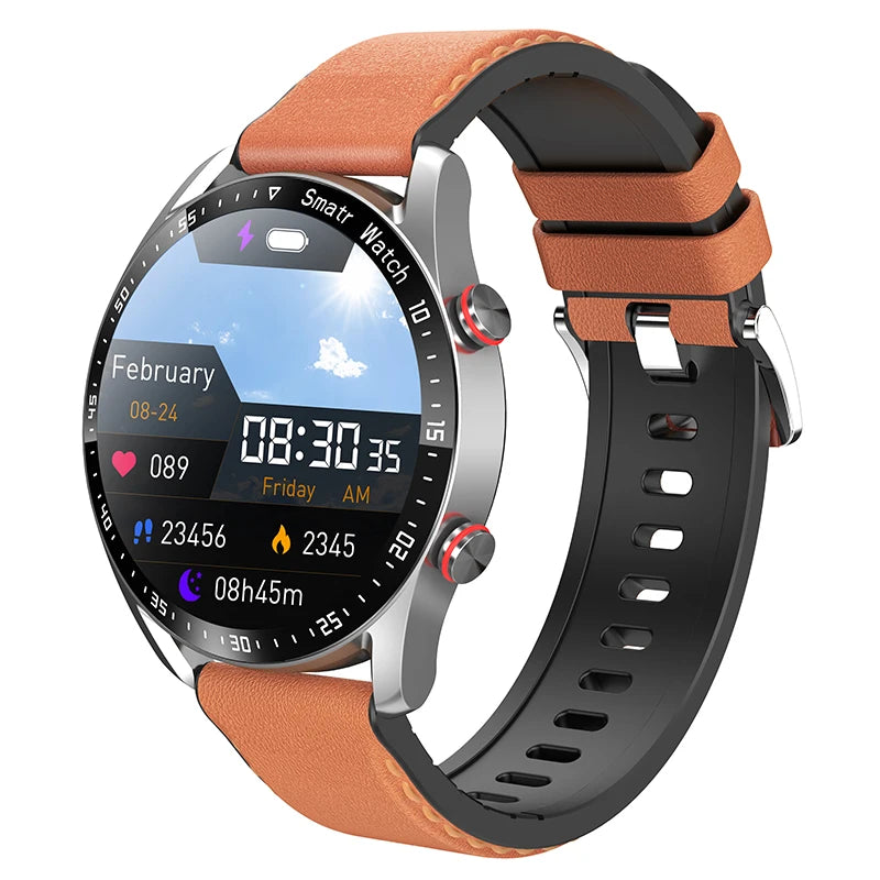 Premium Smartwatch: ECG+PPG, Bluetooth Calls, Music, Sports Mode, Waterproof - SmartDzone